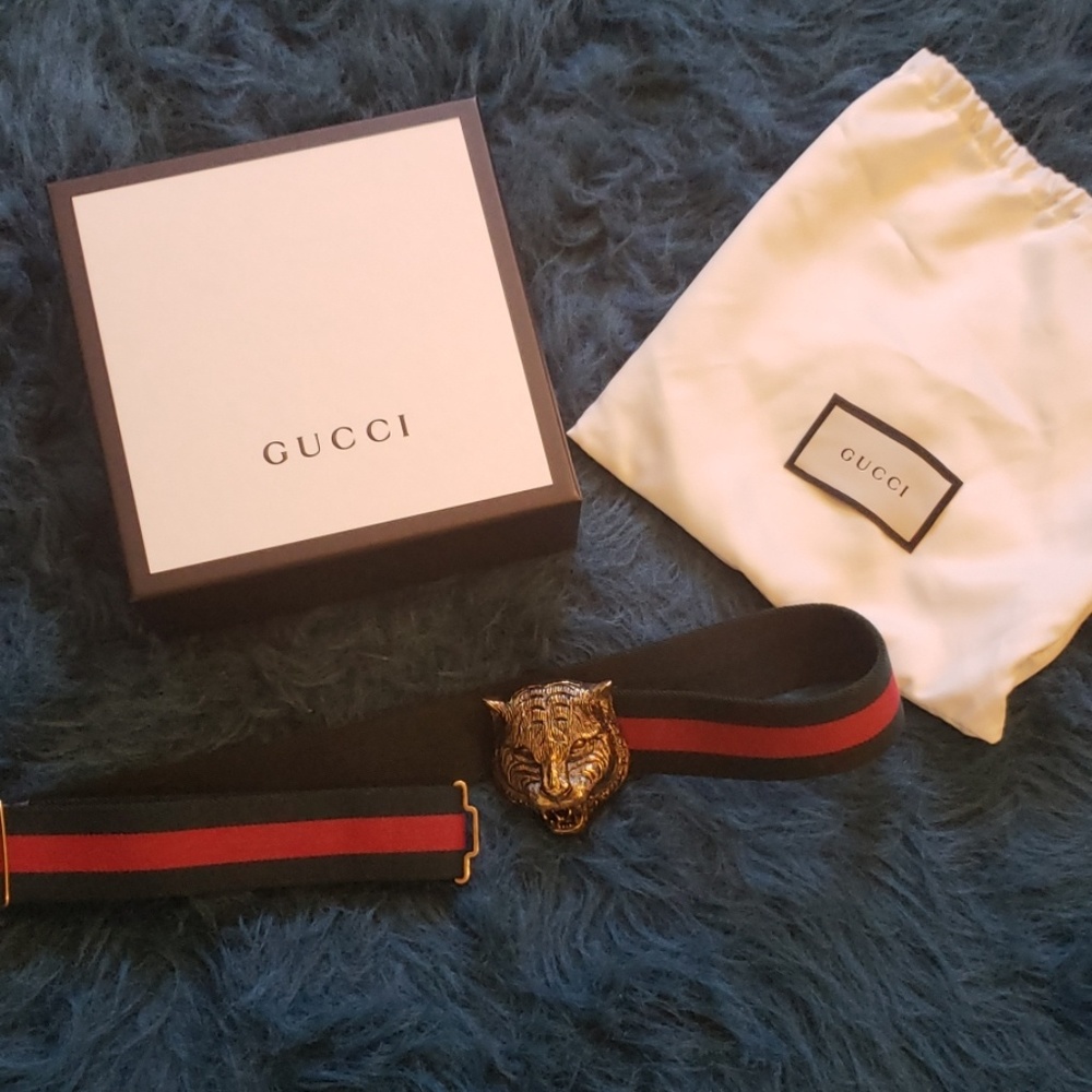 Gucci Tiger belt